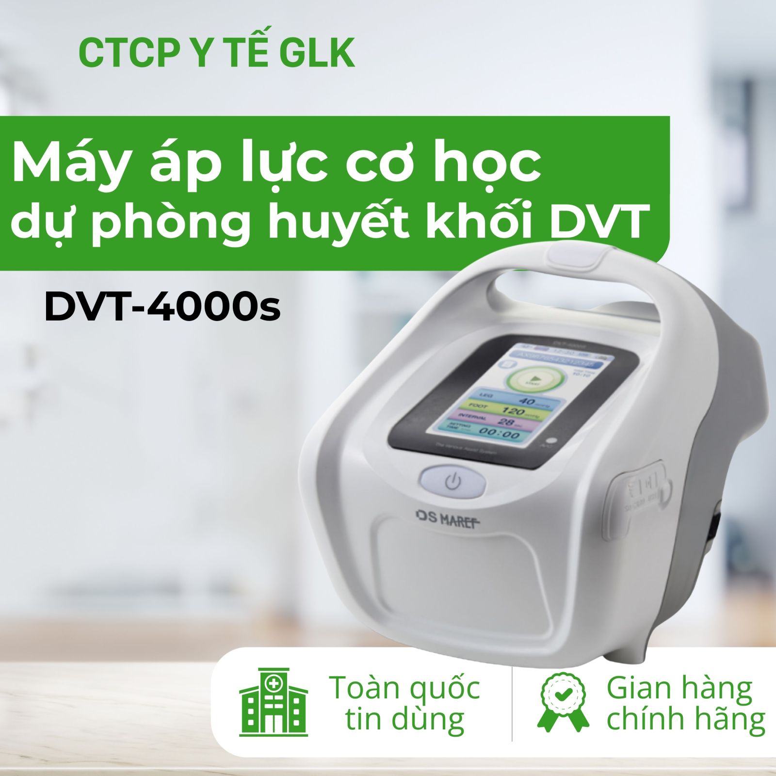Máy Áp Lực Cơ Học DVT-4000s - Giải Pháp Dự Phòng Huyết Khối Hiệu Quả