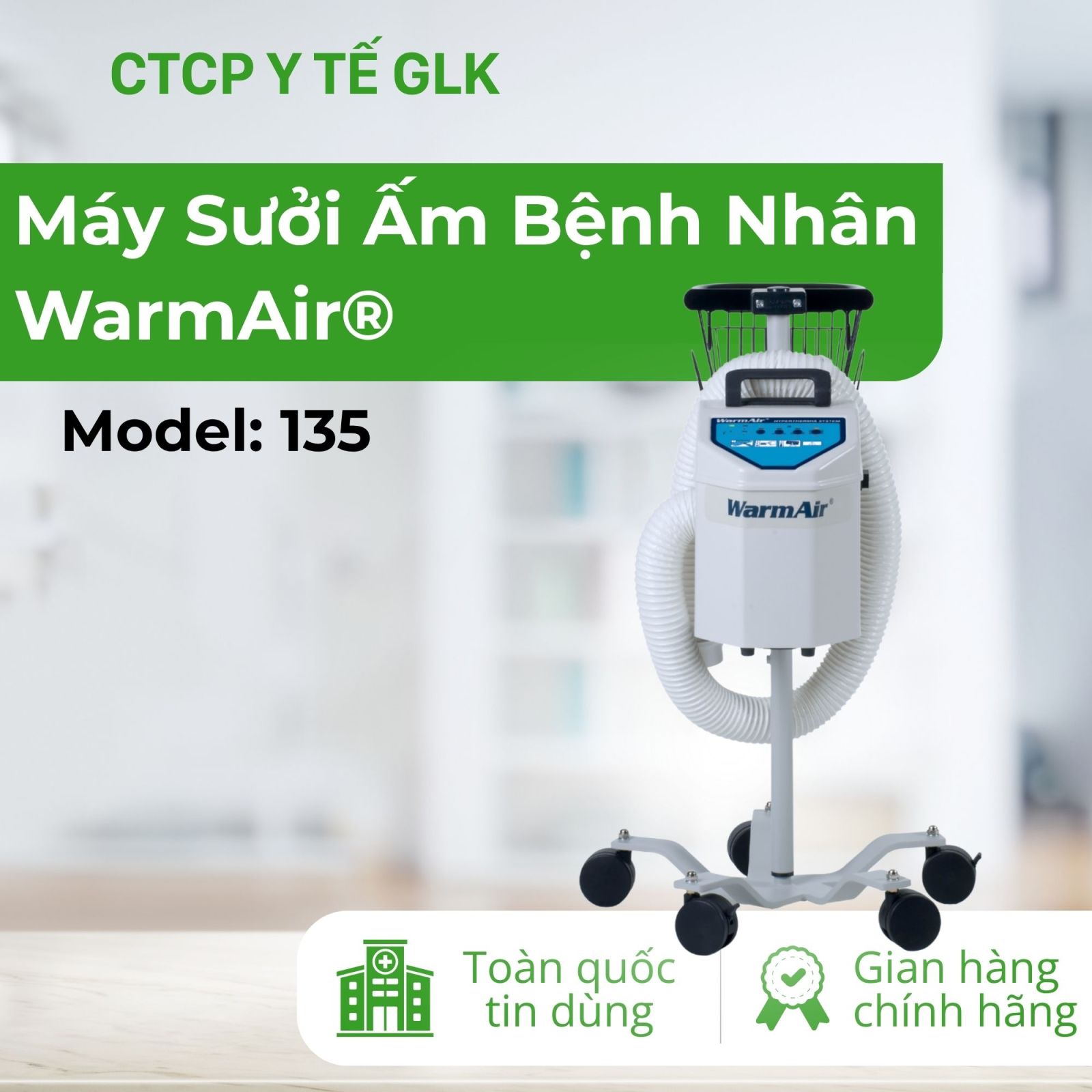 Máy Sưởi ấm bệnh nhân WarmAir®